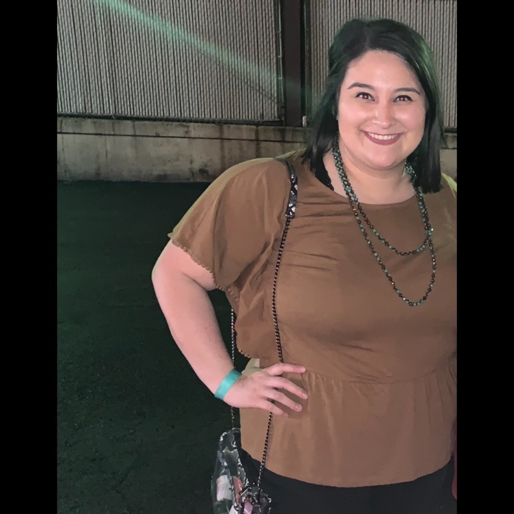 Brown Lane Bryant Top